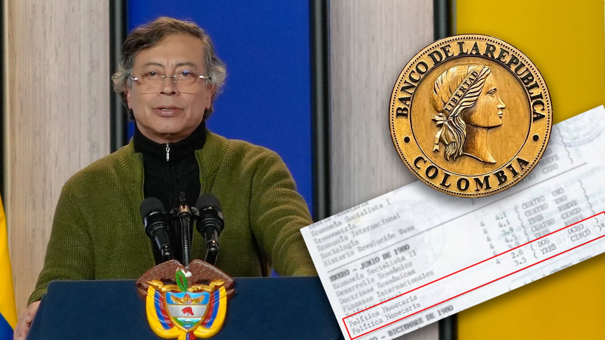 Presidente Gustavo Petro, Banco de la República