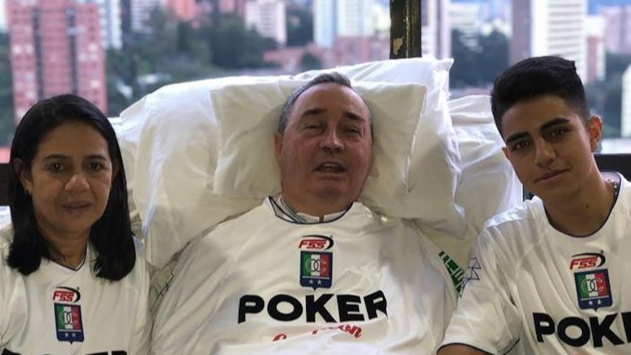 Luis Fernando Montoya y familia. Foto: Instagram @profemontoya.oficial