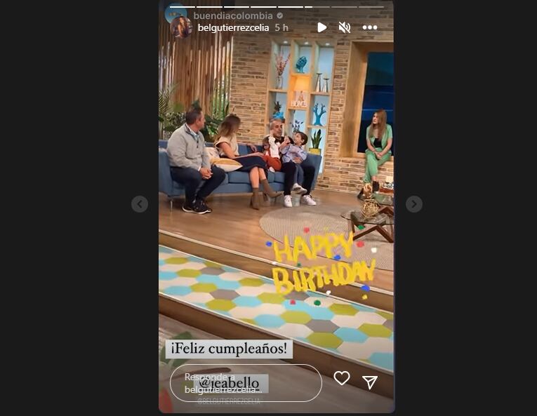 La esposa de Jorge Enrique Abello lo sorprendió en su cumpleaños