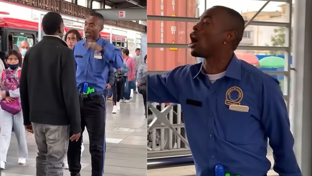 Vigilante quiere que las personas paguen el pasaje de TransMilenio.