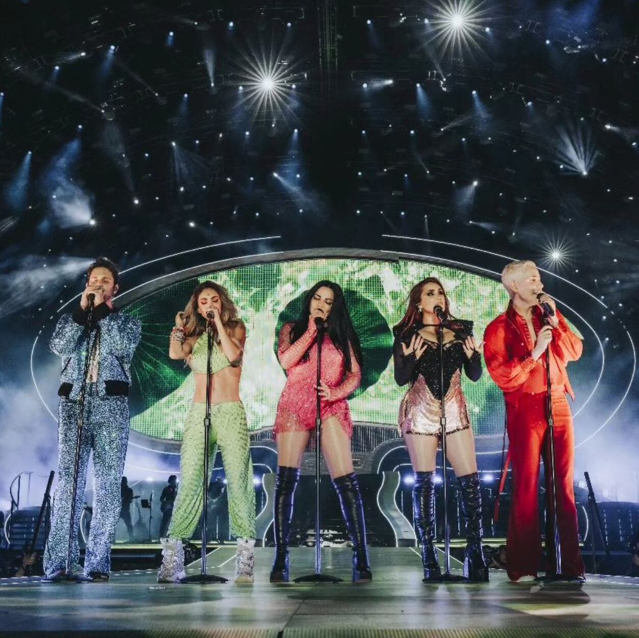 RBD está actualmente de gira. Después de un receso en escenarios de 15 años.