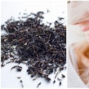 Mascarilla efectiva para ocultar las canas con té negro.