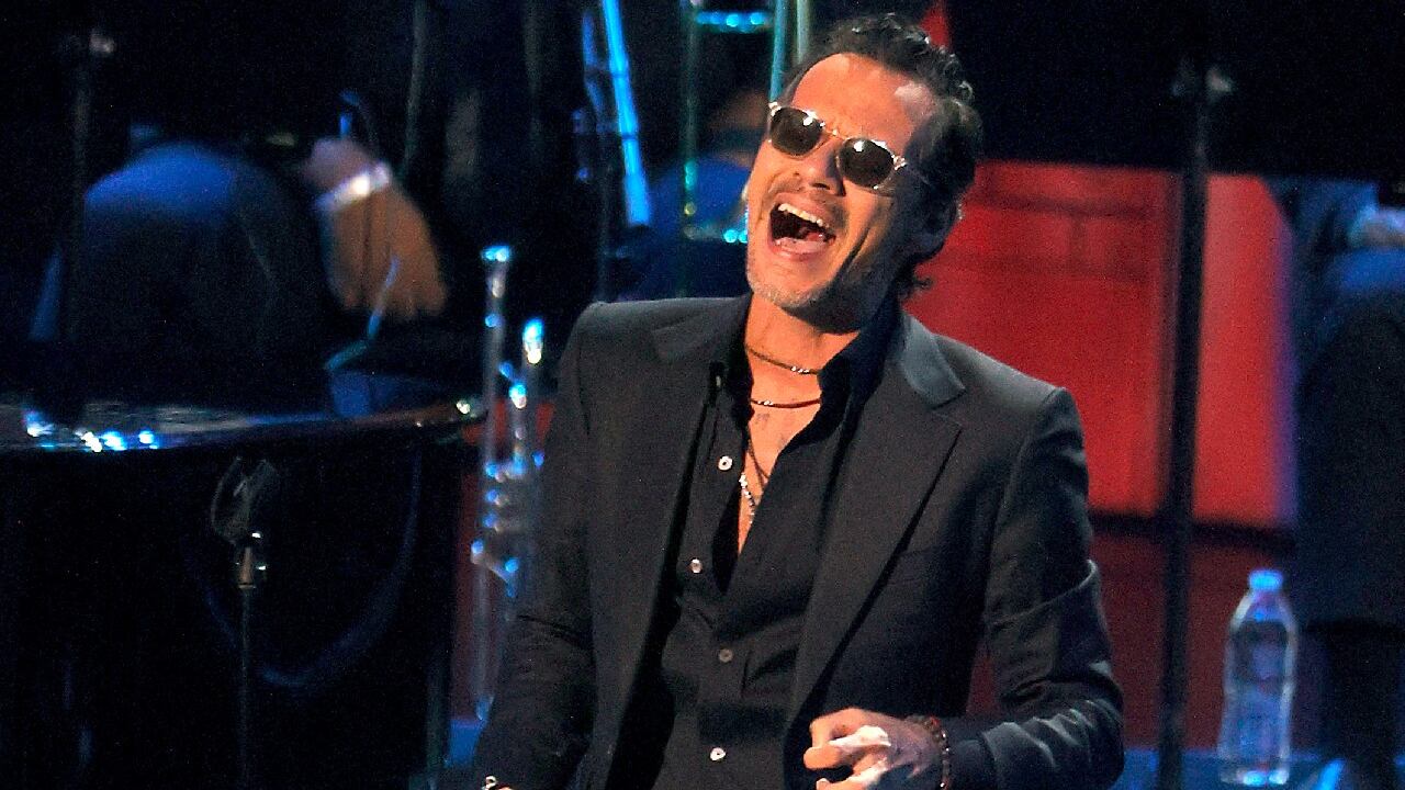 El cantante puertorriqueño Marc Anthony.