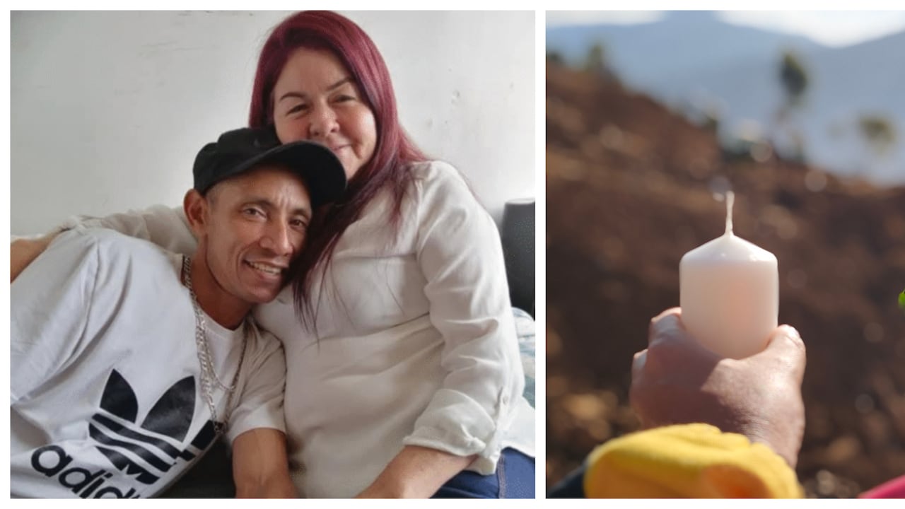 Agustín Ortiz y María Georgina Hernández murieron sepultados por una avenida torrencial en la vereda Granizal, en Bello.