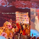 Karol G regaló viaje de luna de miel a pareja de enamorados durante su primer concierto del 'Tropitour'.