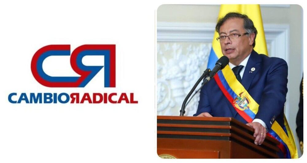 Cambio Radical y Gustavo Petro.