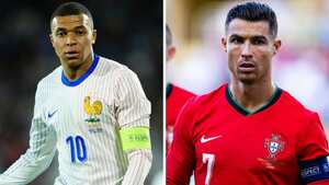 Mbappé y Cristiano.