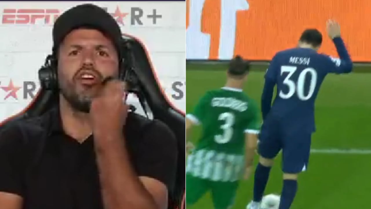 El exfutbolista se asustó con las imágenes del juego de Messi.