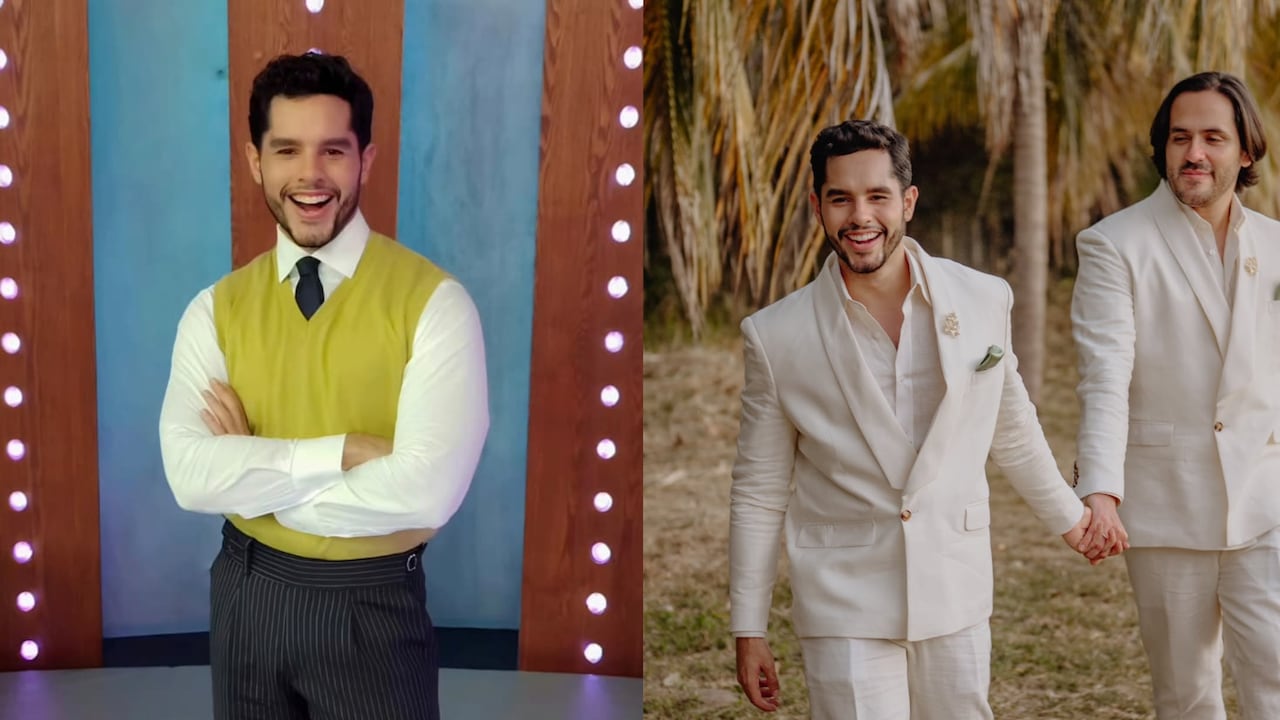 Los detalles del matrimonio de Marco Vergara