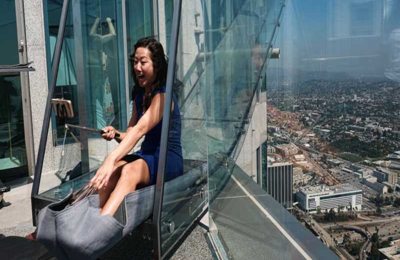 A principios de la semana, algunos visitantes participaron en una demostración previa a su apertura al público. Fotografía: AP