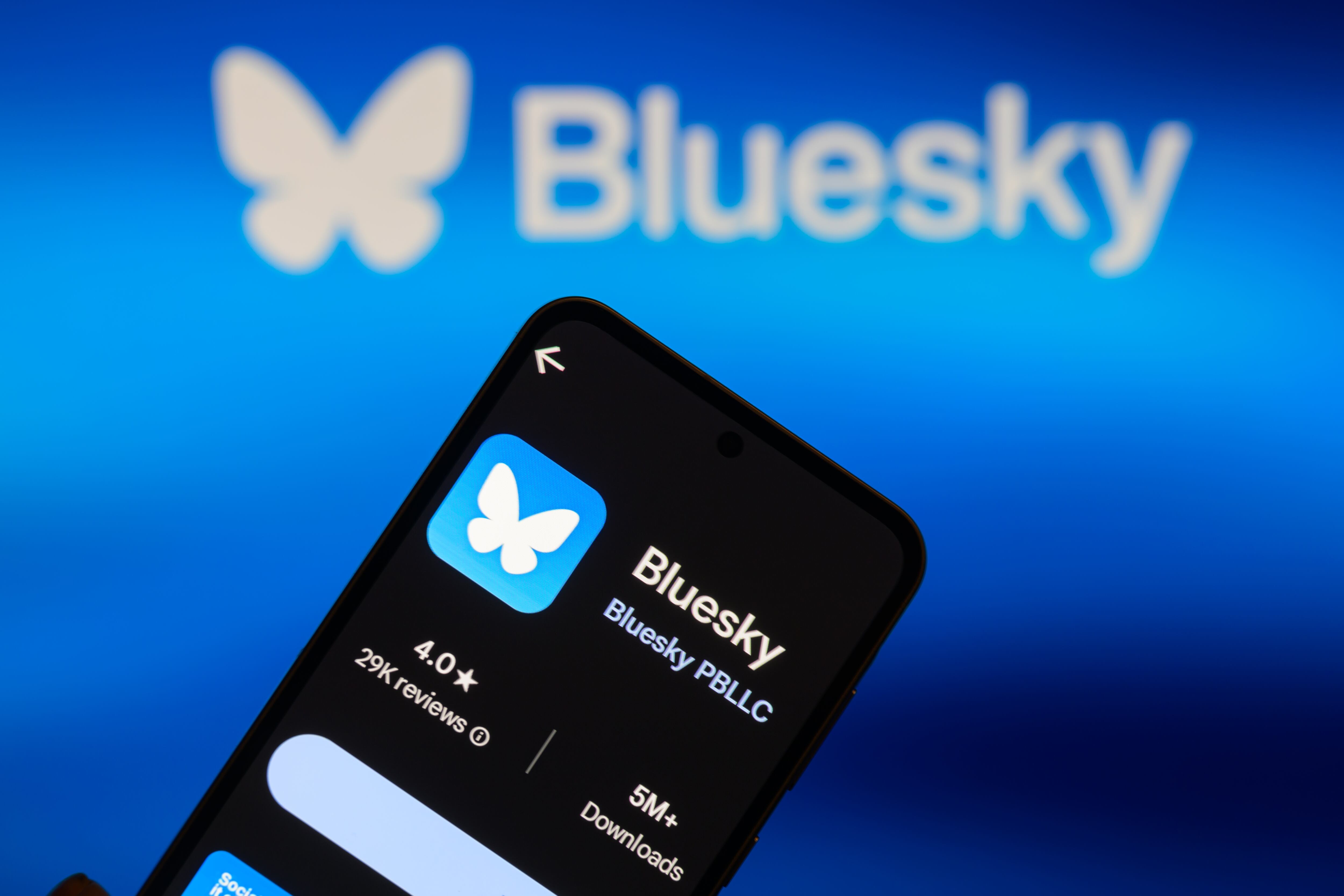 Bluesky es una red social de mensajes cortos.