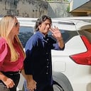 Nicolás Petro llegó acompañado de su actual pareja, Laura Ojeda, al juicio en Barranquilla. Ha presentado recursos que no han permitido el avance del proceso en su contra.