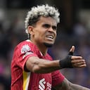 Luis Díaz, jugador del Liverpool