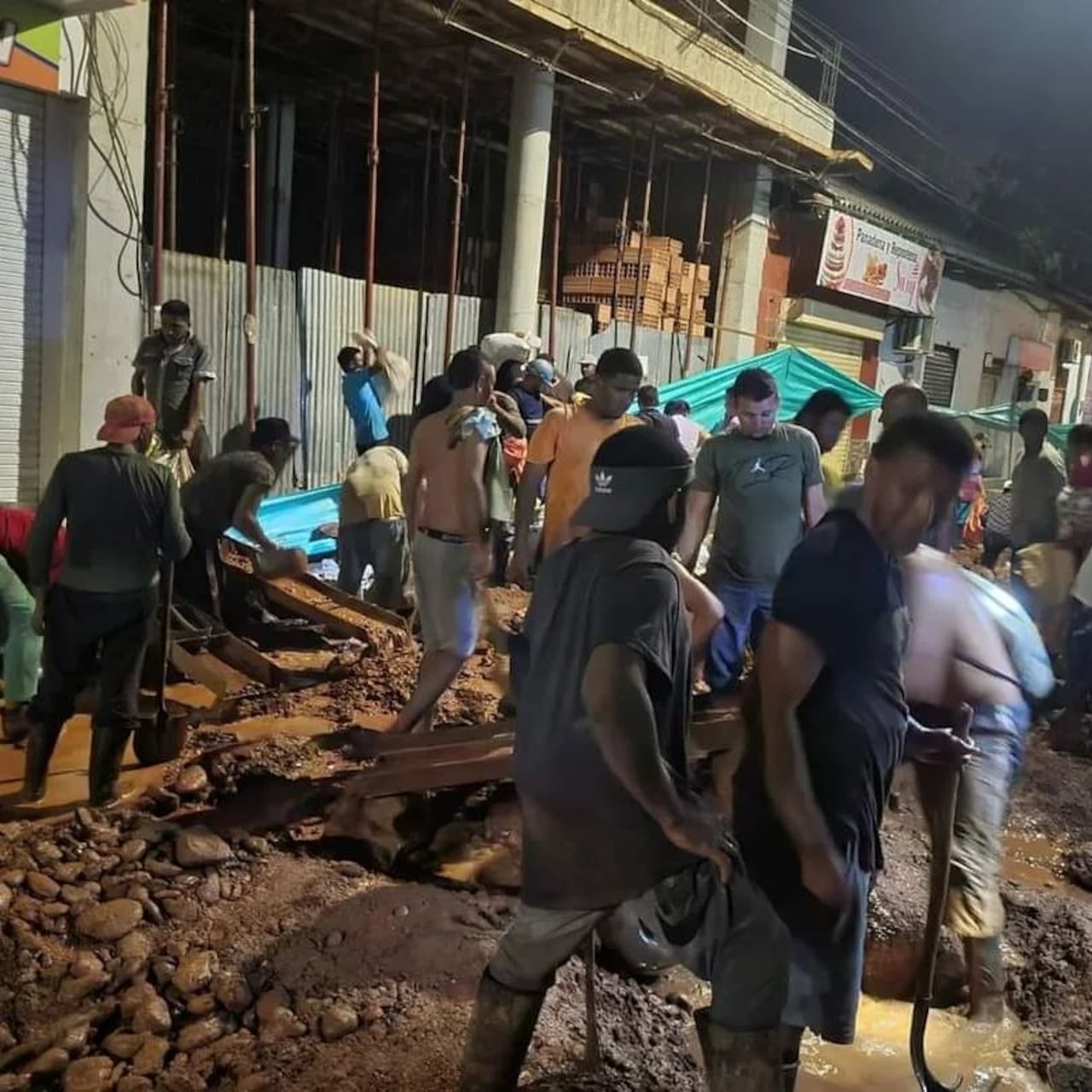 La calle iba a ser intervenida por la Alcaldía