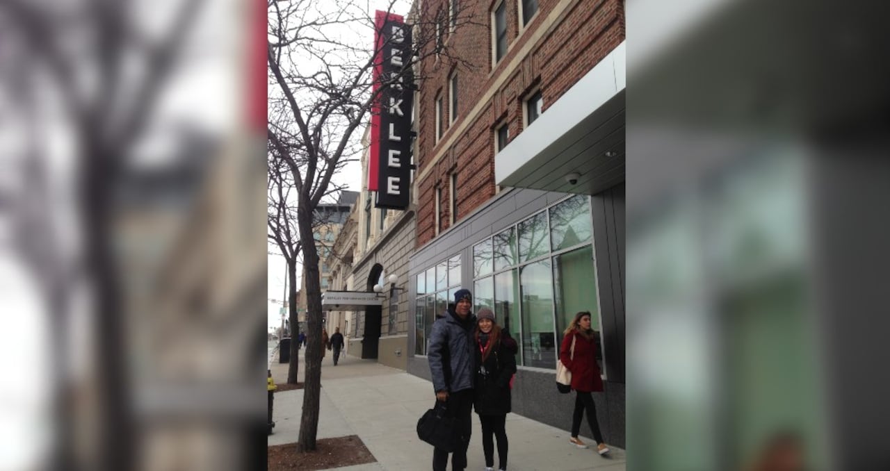 Andrea Ferrero con Tomo Fujita en Berkley.