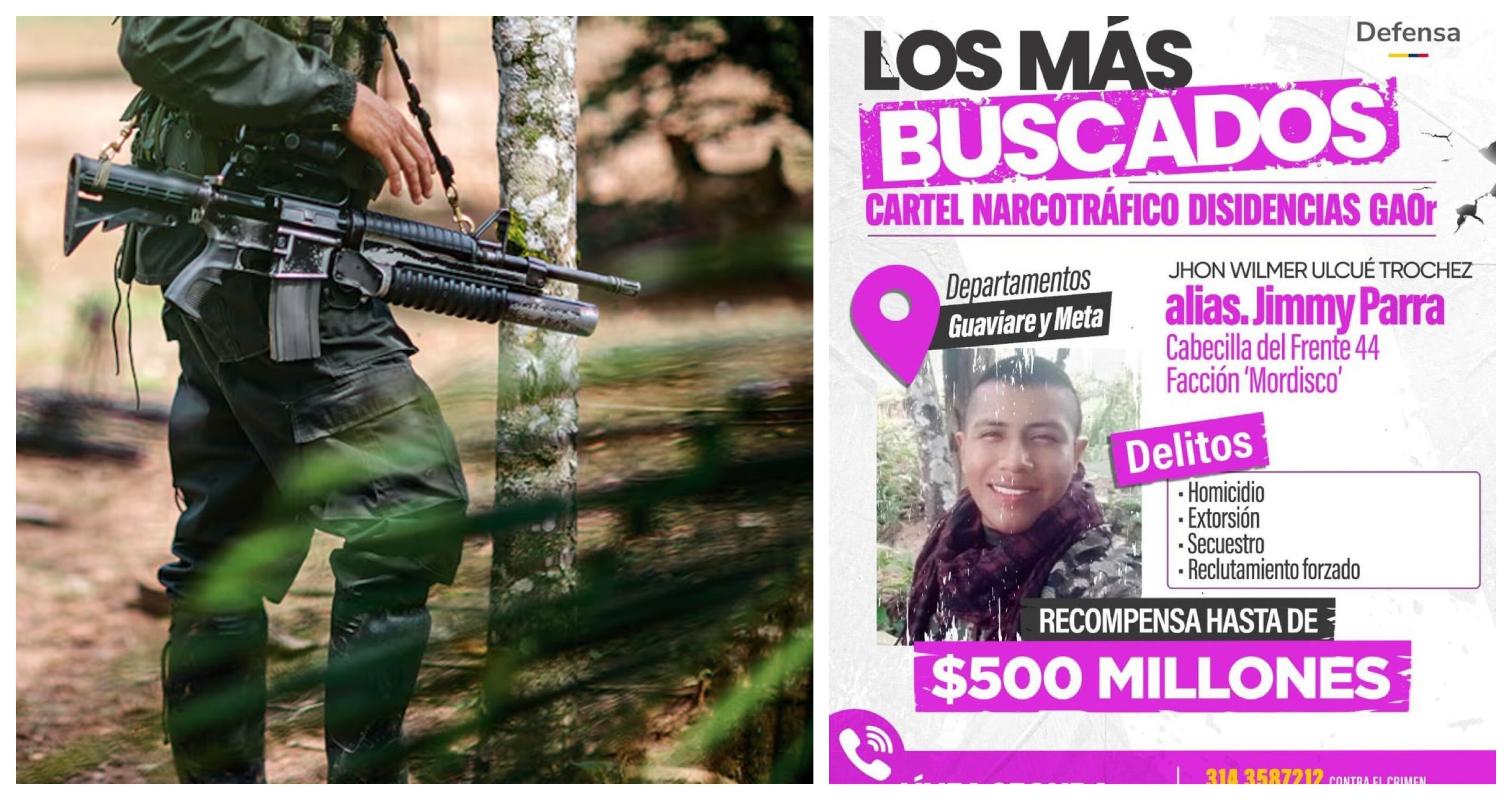 Se conoce un audio de alias Jimmy, de las disidencias de Iván Mordisco, obligando a la población a movilizarse en Guaviare para obligar al retiro de una base militar.