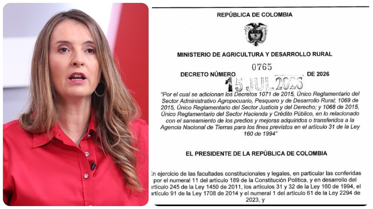 Paloma Valencia, excandidata presidencial, se refirió a polémico decreto del Ministerio de Agricultura.