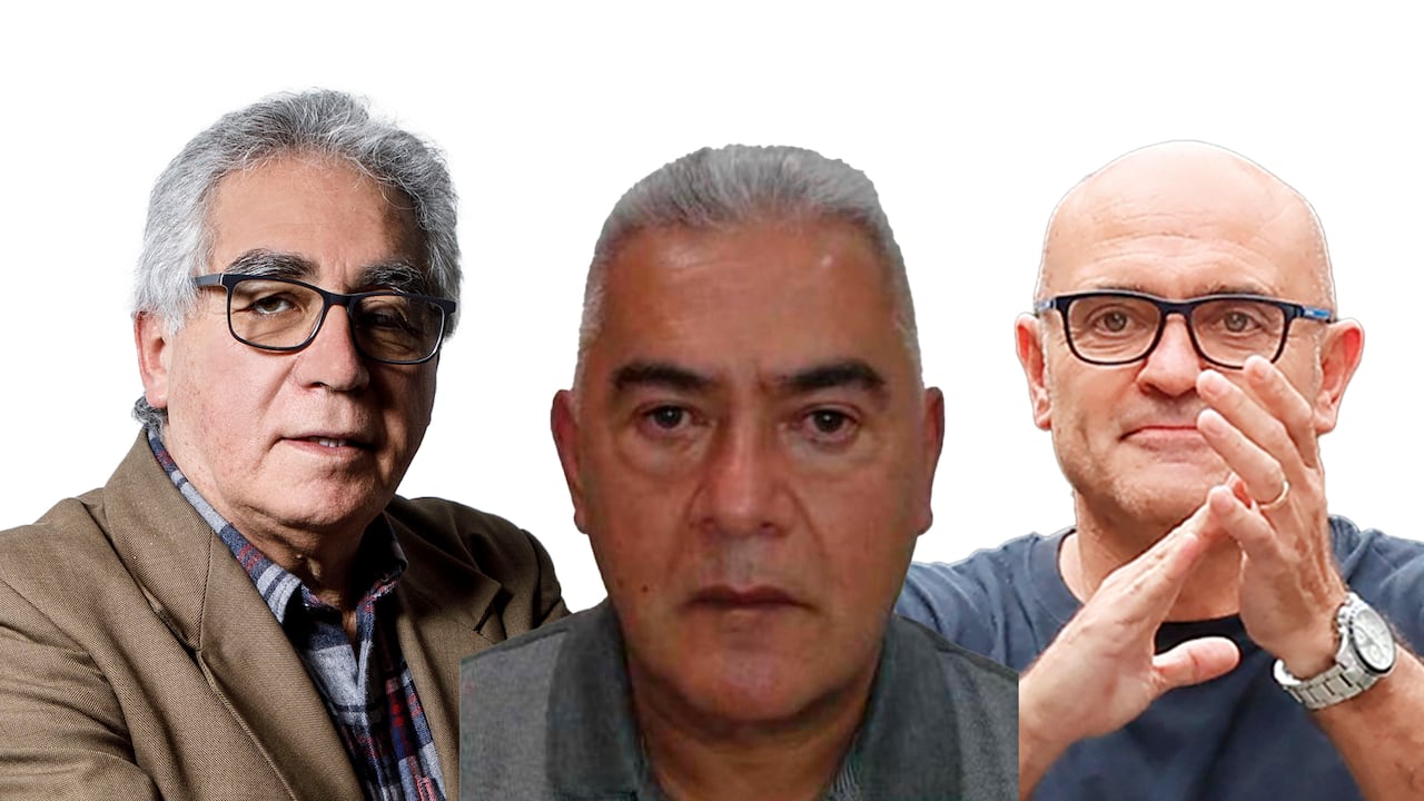 Augusto Rodríguez, Papa Pitufo y Xavier Vendrell.