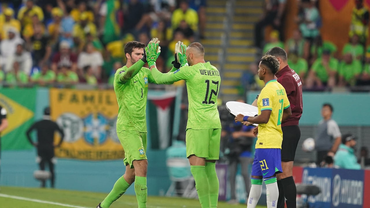 Weverton hizo su debut en el duelo con Corea del Sur.
