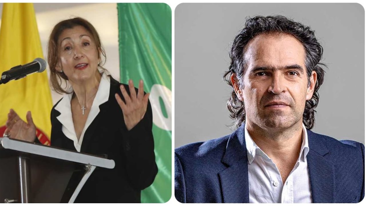 Ingrid Betancourt y Federico Gutiérrez, candidatos presidenciales.