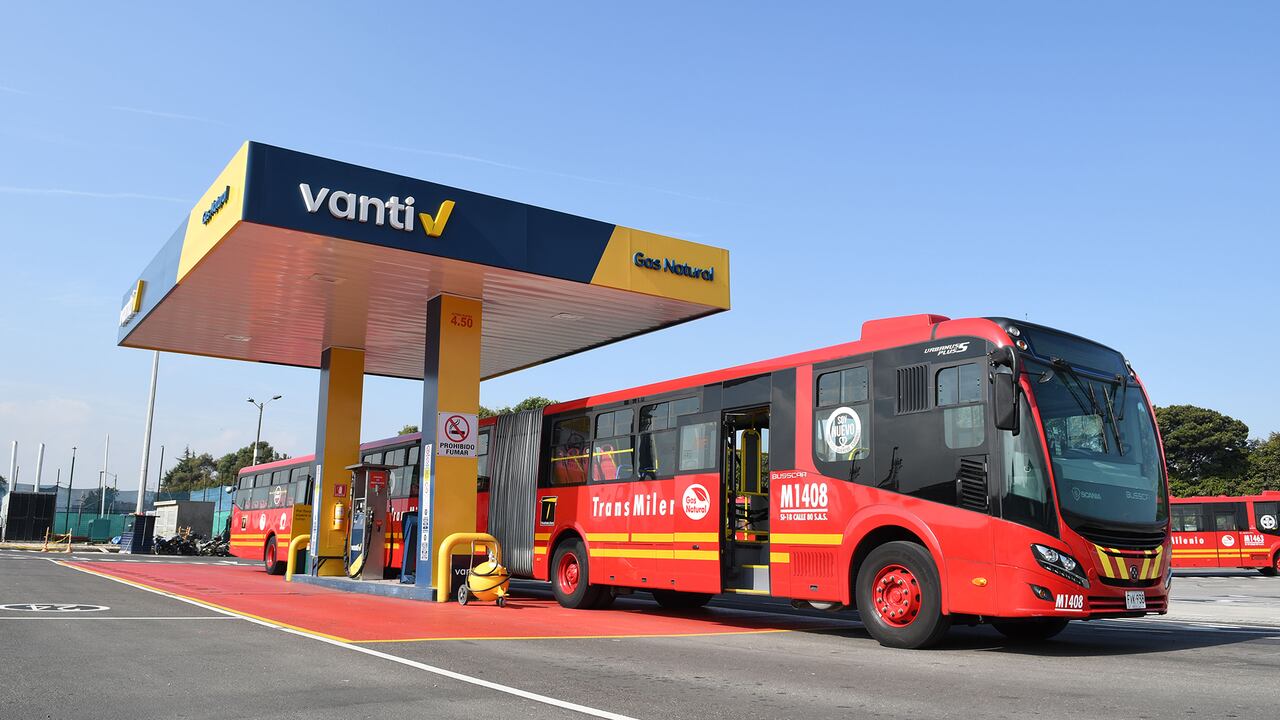 La flota de Transmilenio y del SITP que opera con este combustible aumentó 64 por ciento en 2021.