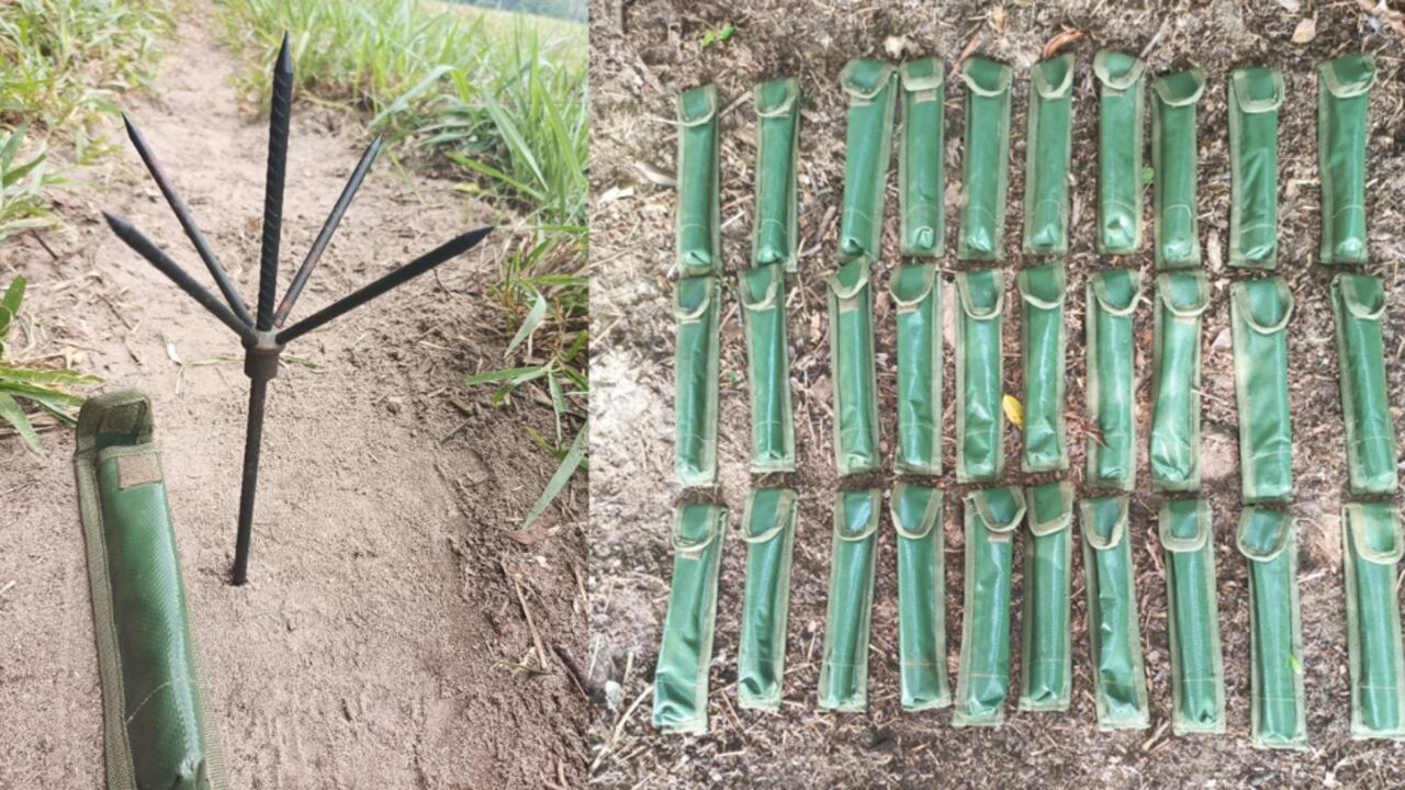 Trampas de origen vietnamita instaladas por el ELN en Arauca.