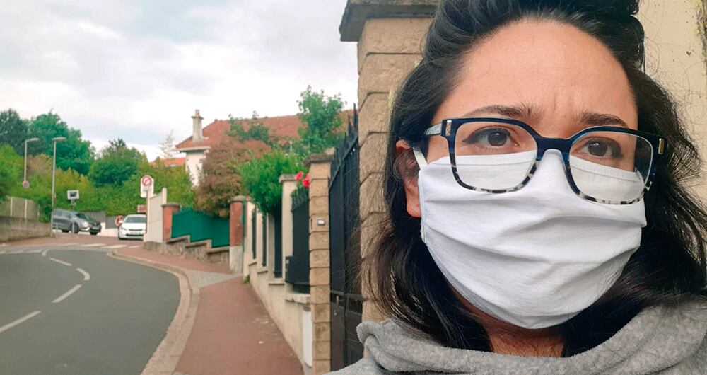 María Christine Crepy decidió irse a vivir a Francia cuando quebró el colegio que dirigía. 