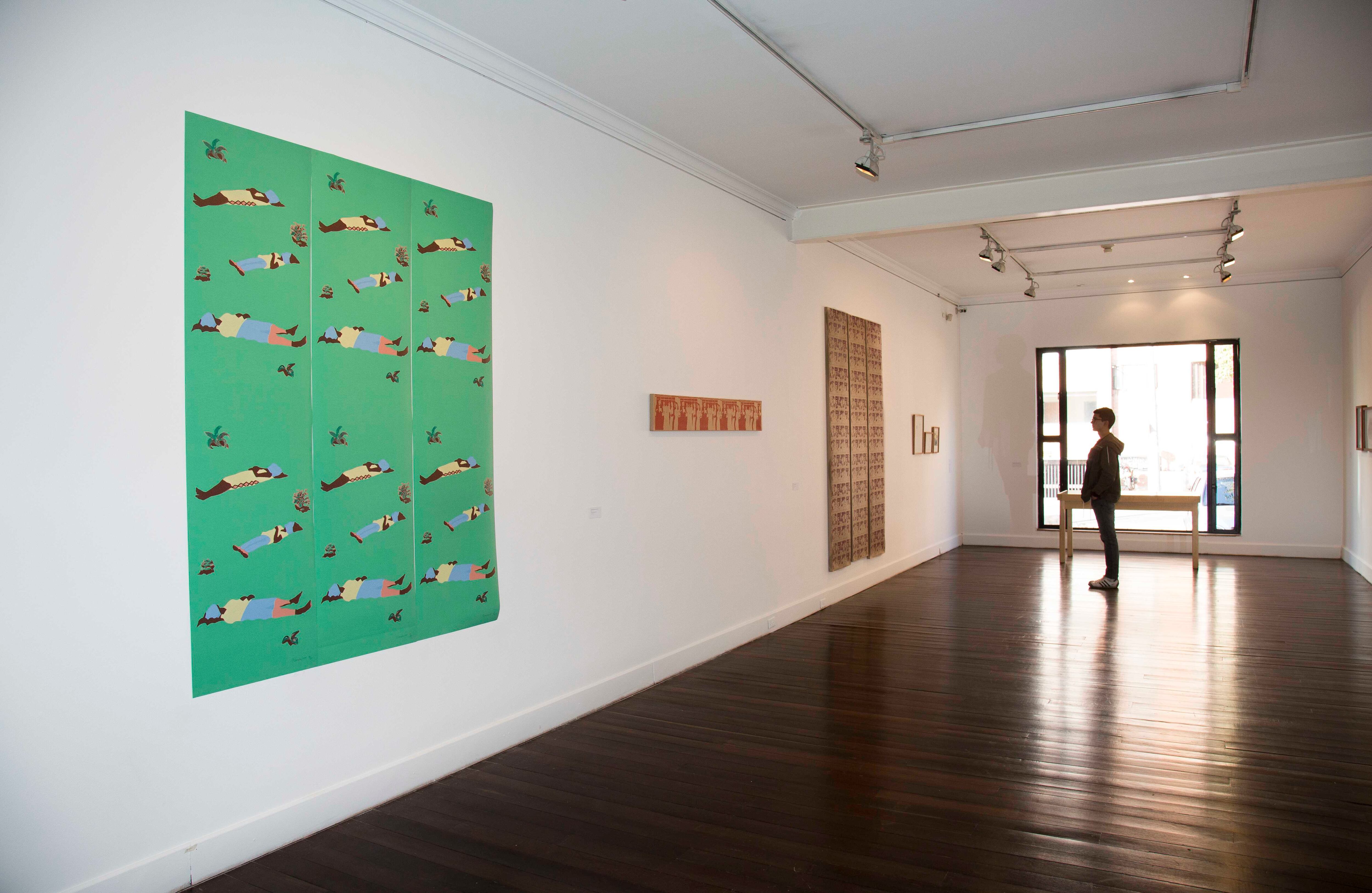 El primer espacio es una retrospectiva del trabajo de la artista lleva realizando desde hace más de tres décadas. Foto: Esteban Vega.