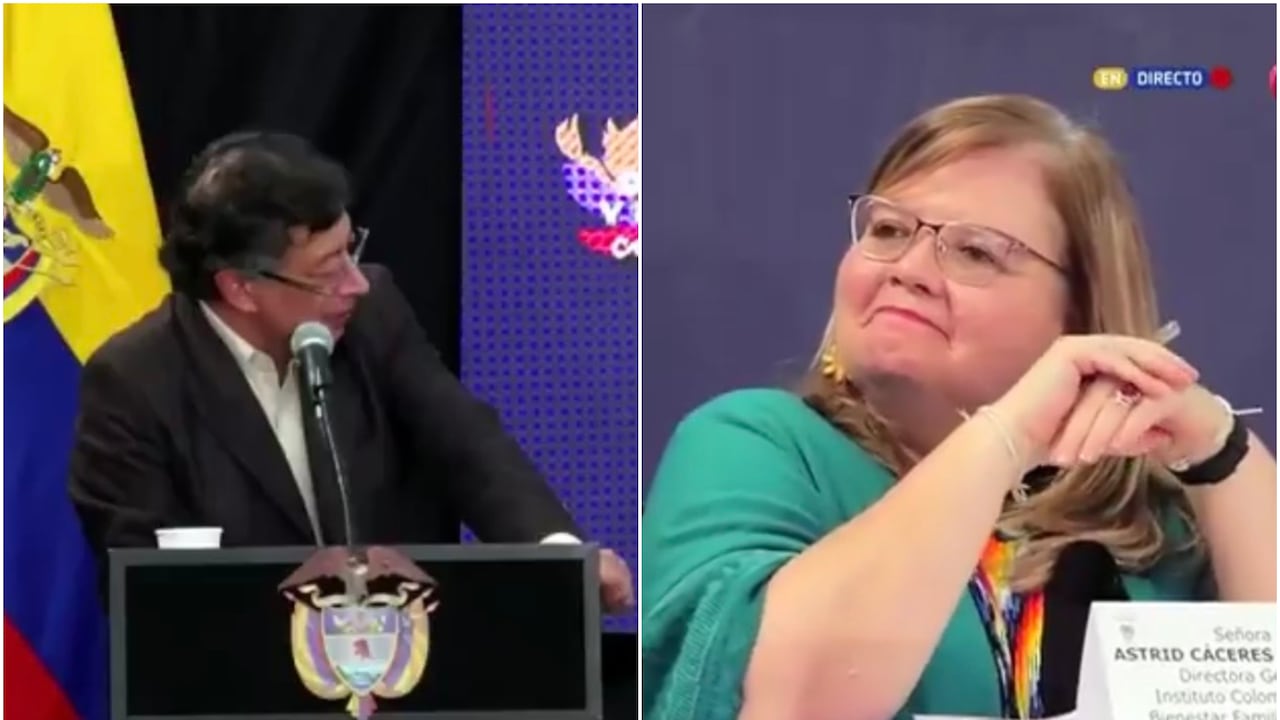 Gustavo Petro le hizo fuerte reclamo a la directora del ICBF en pleno evento público: así reaccionó la funcionaria