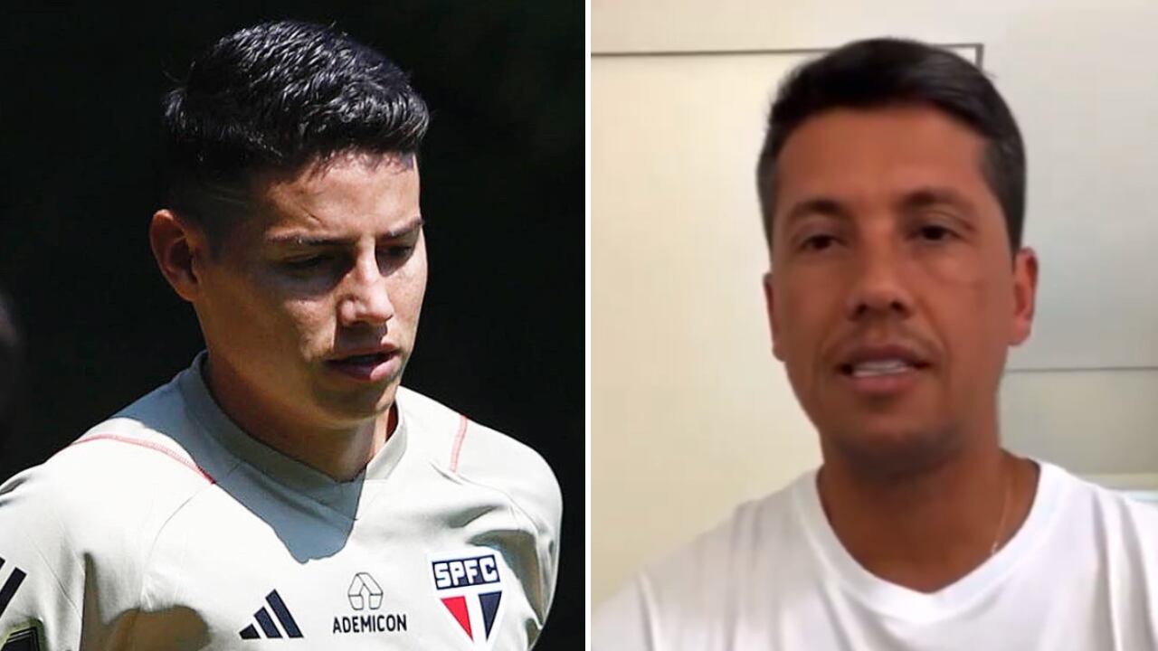 Thiago Carpini habló de la situación de James Rodríguez en Sao Paulo