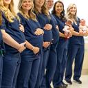 Doce enfermeras quedaron embarazadas al mismo tiempo.