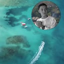 Imagen playas de Barú e imagen de Yeferson Álvarez Restrepo.