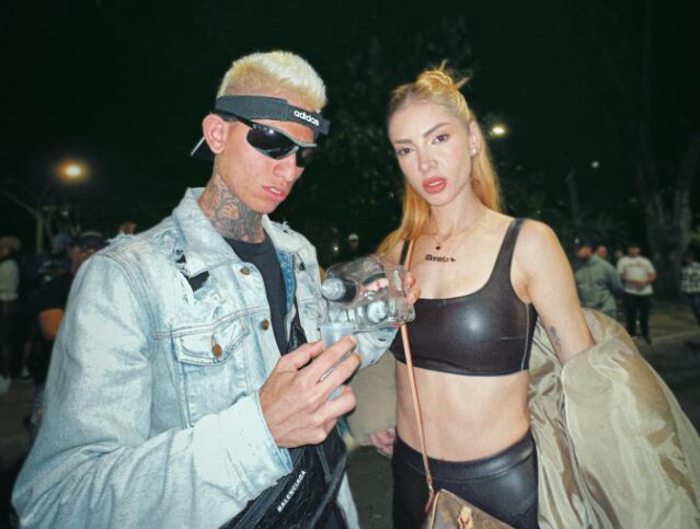 La Liendra y su novia Dani Duke