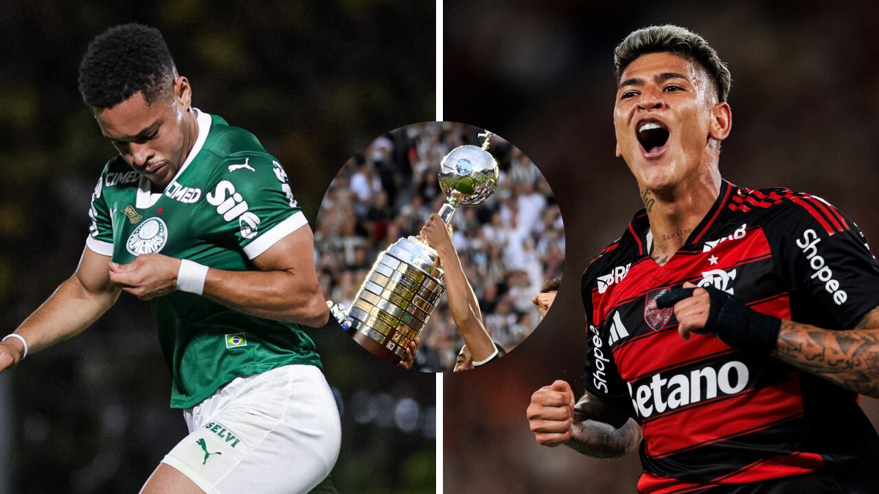 Palmeiras vs. Flamengo por la gran final de la Copa Libertadores 2025.