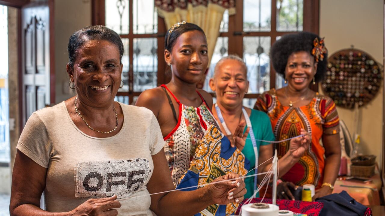Mujeres del Pacífico colombiano.