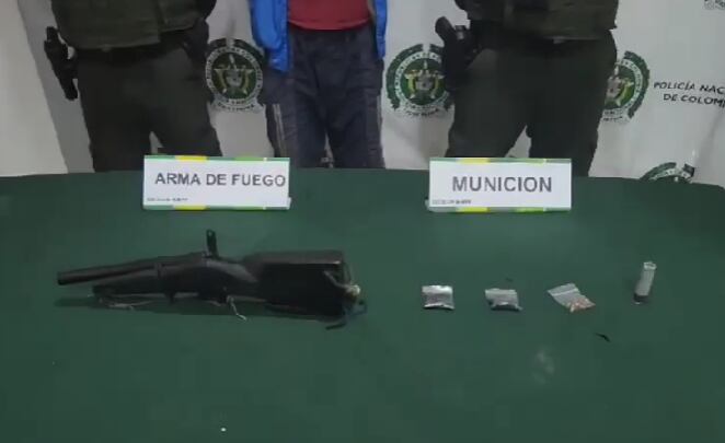 Elementos incautados a alias Joseph.