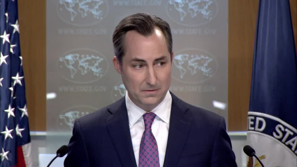 Estados Unidos dice que no dudará en imponer nuevas sanciones antes de la reunión de Putin y Kim. Portavoz del Departamento de Estado Matt Miller.