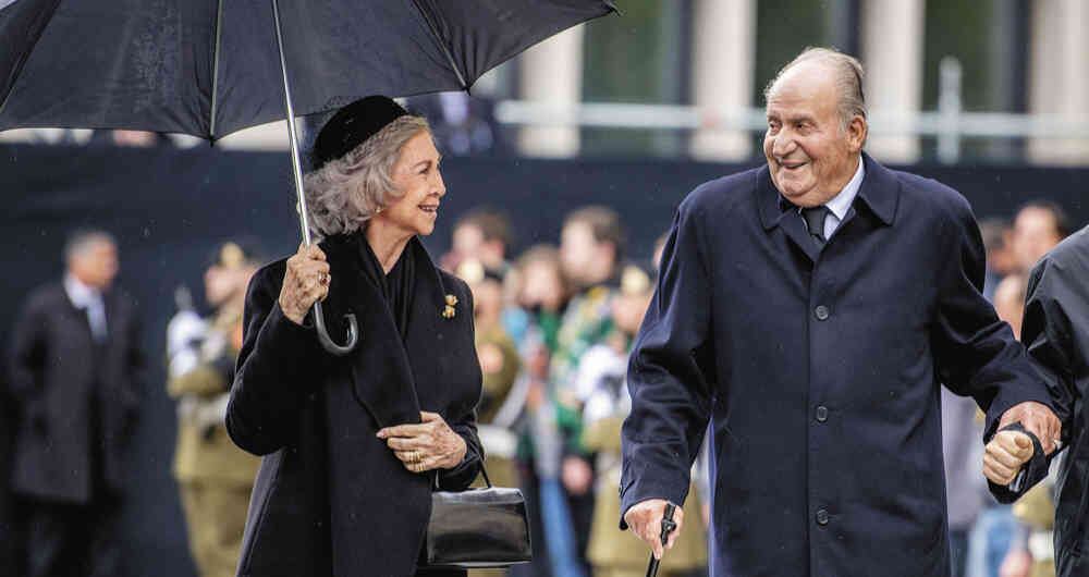 Juan Carlos y su esposa, Sofía de Grecia. 