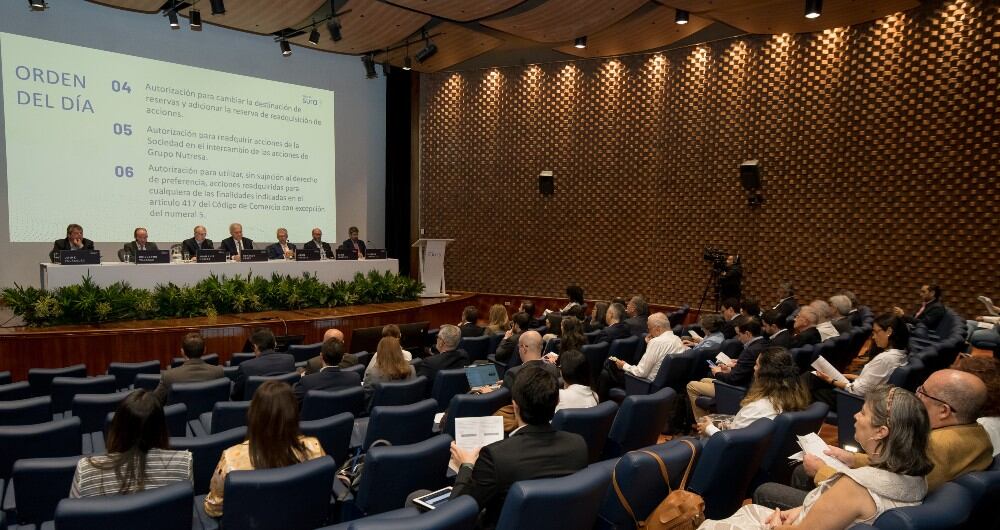 Asamblea extraordinaria de Sura, noviembre 24 de 2023.