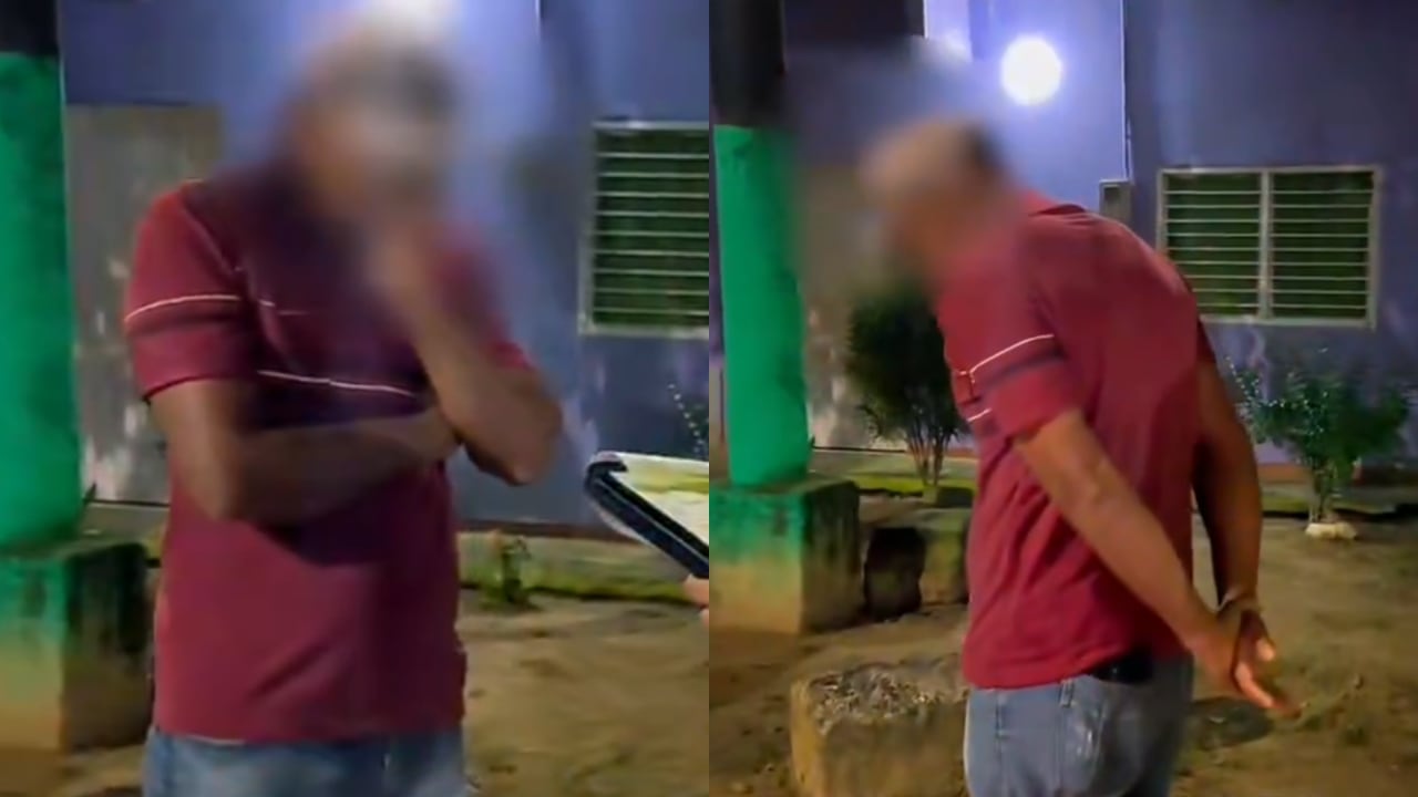 Este es el hombre señalado de cometer todo el crimen.