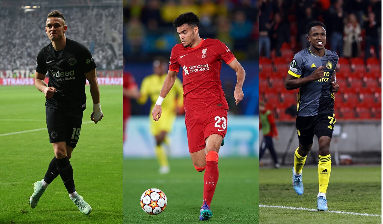 Borré, Díaz y Sinisterra tienen la posibilidad de gritar campeón