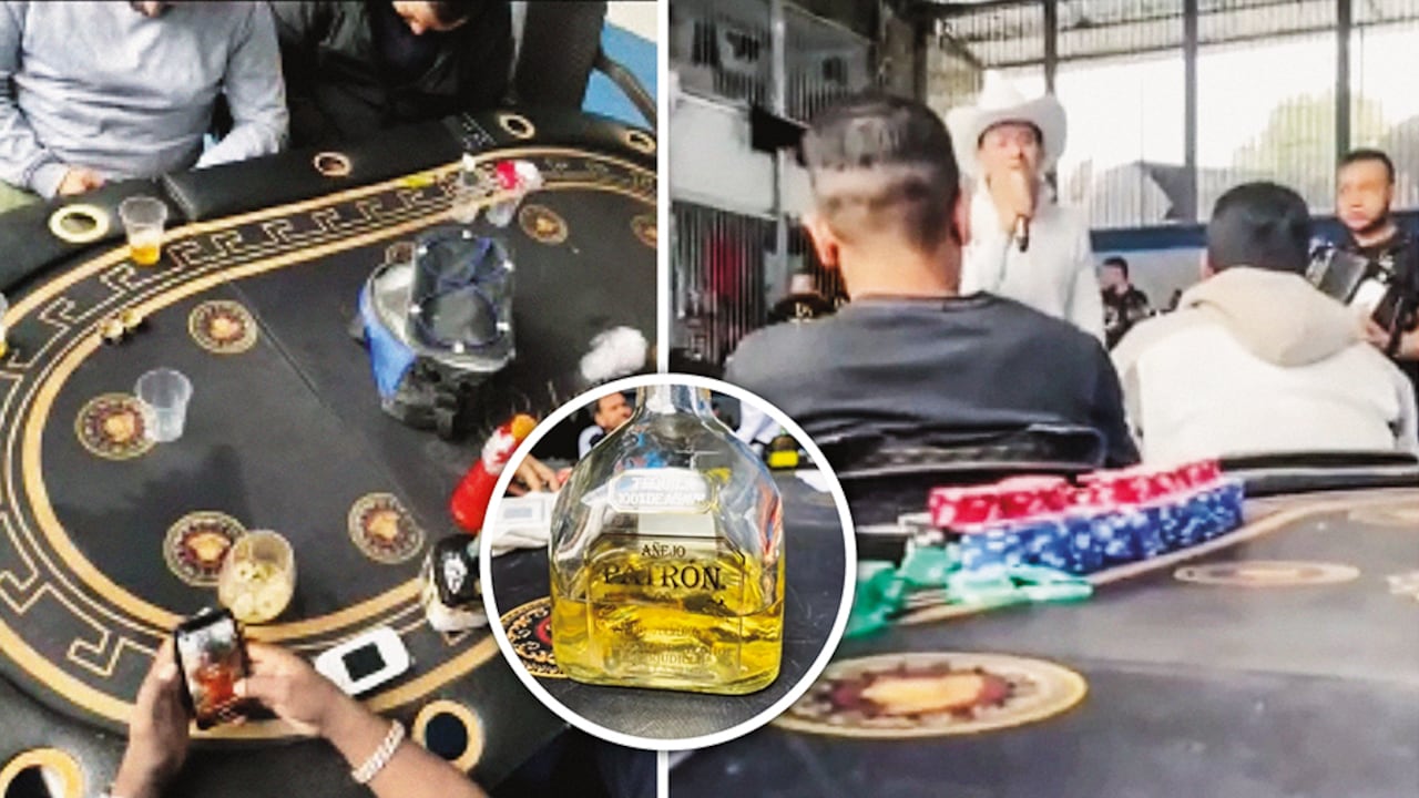 La rumba se extendió por tres días. Hubo trago, cigarrilos y convirtieron el penal en un casino.
