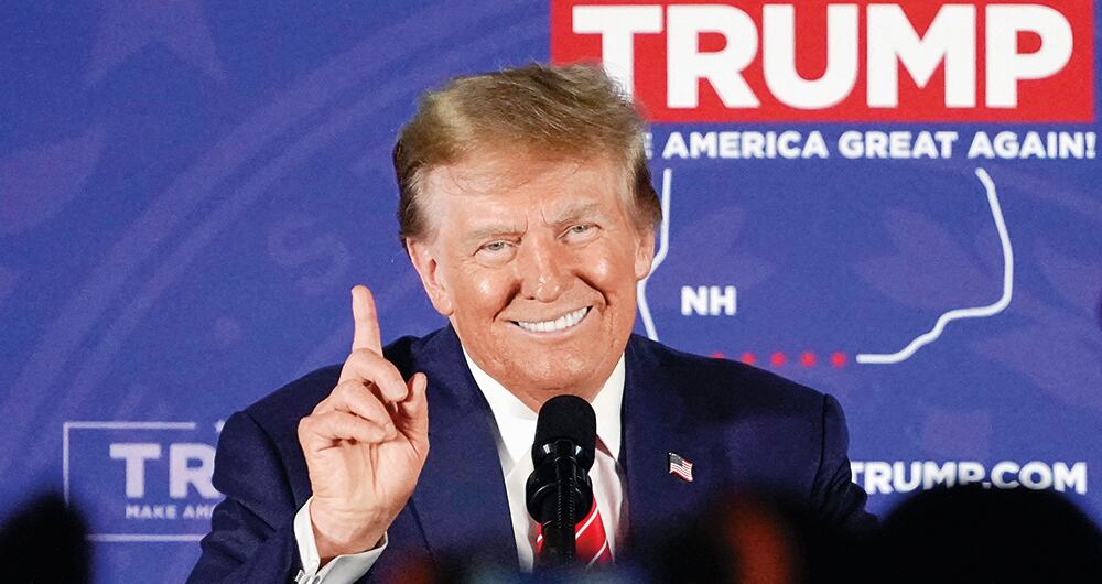 El próximo escenario para Donald Trump será Carolina del Sur, cuando, a finales de febrero, se enfrente a Nikki Haley.