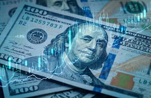 Dólar billetes dólares