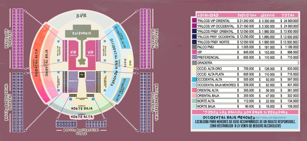 Precios de la boletería para el concierto de Karol G en Medellín