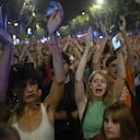 Manifestantes se reúnen en Madrid, España, el 23 de septiembre de 2026, para protestar contra la crisis de la vivienda, el principal problema para la sociedad según las encuestas en toda España