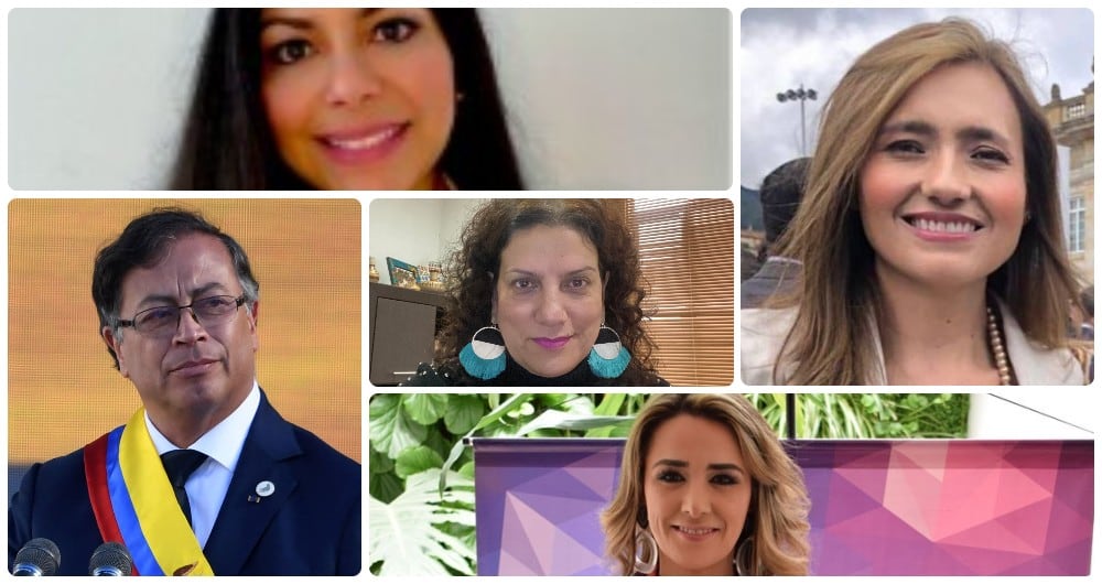 Los cuatro perfiles entre los cuales está la nueva ministra de las TIC.