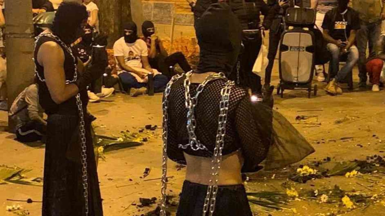 Imagen de la obra que José Félix Lafaurie cuestionó / Foto publicada por @jflafaurie