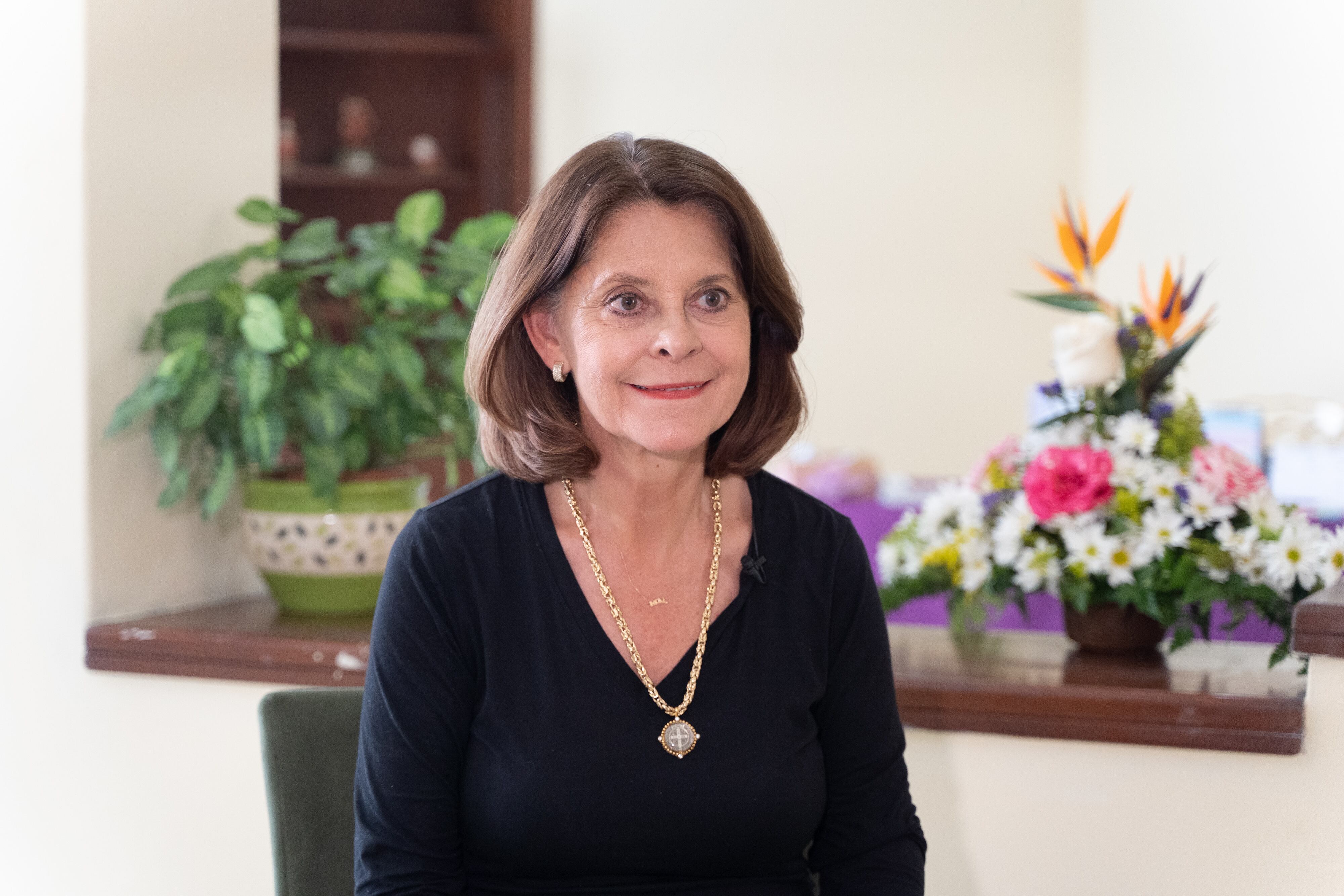 La exvicepresidenta Marta Lucía Ramírez.