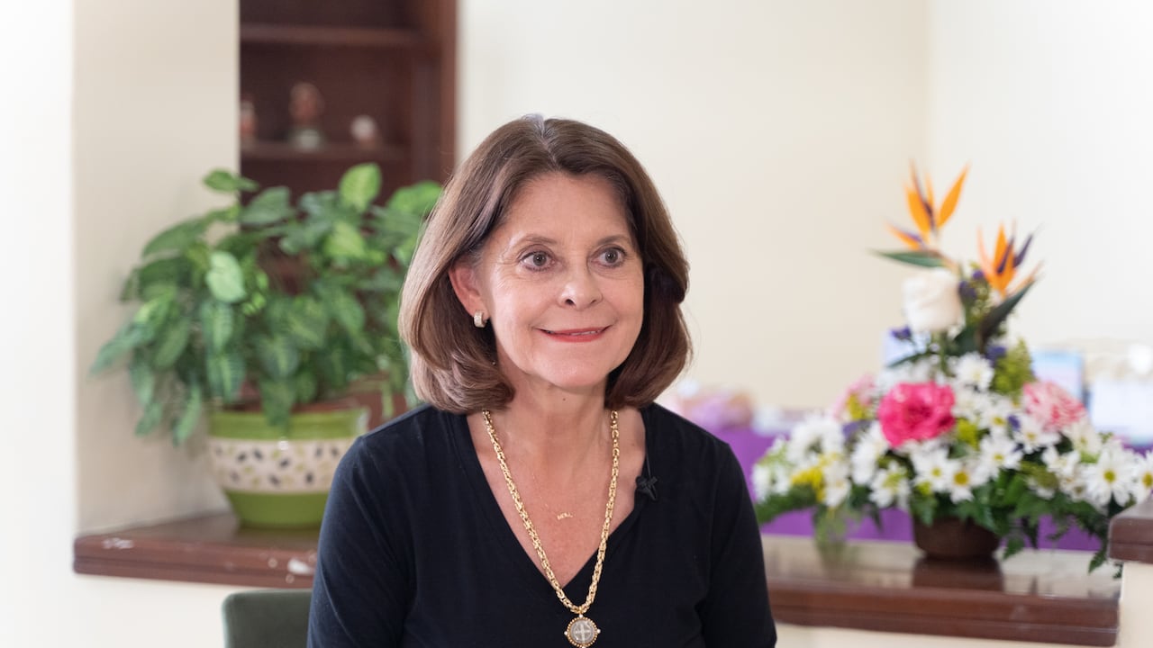 La exvicepresidenta Marta Lucía Ramírez.